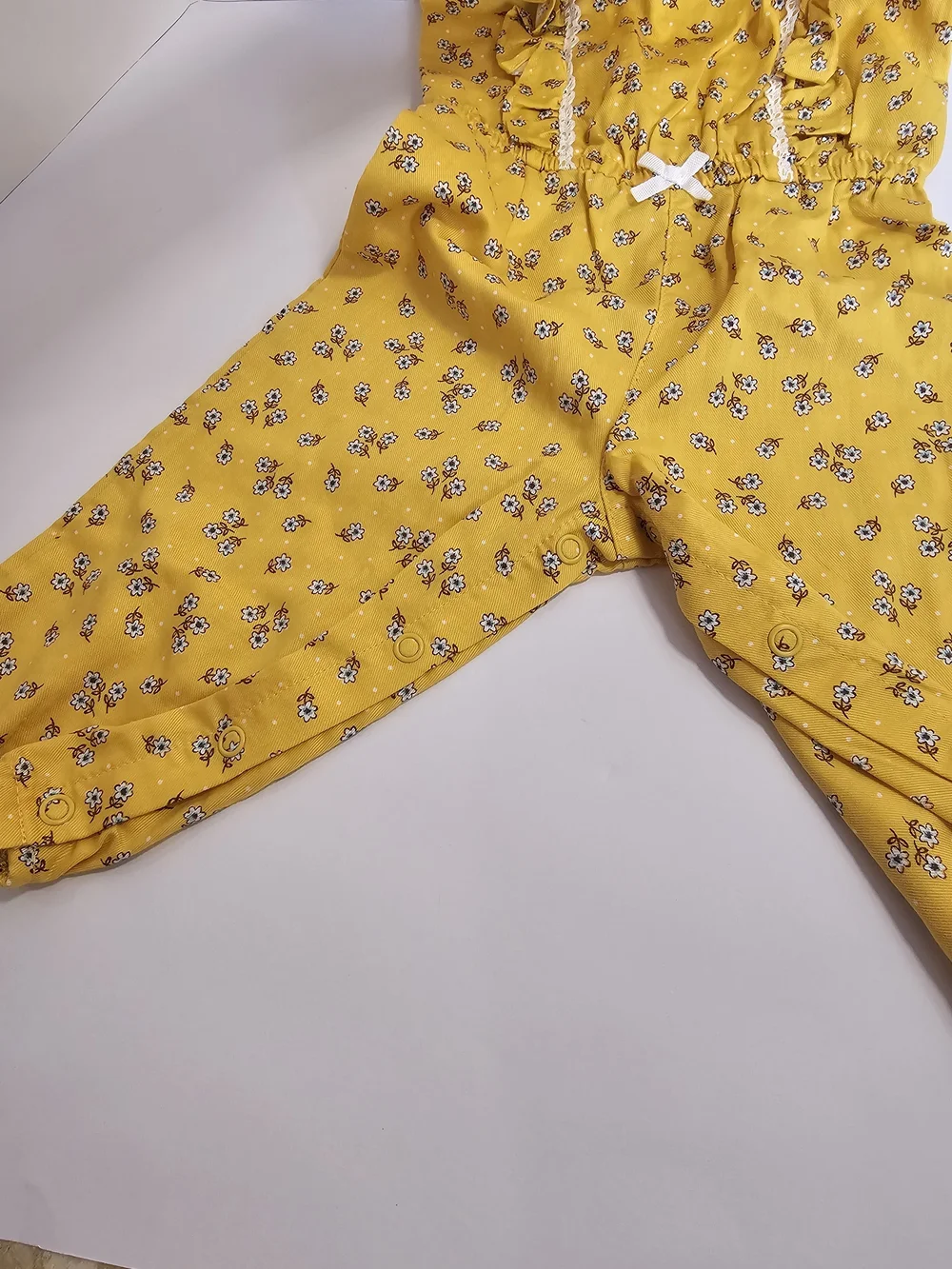 NWT - Baby Girls Summer Onesie & Dresses Lot - Pink, Yellow, White, Black - Picture 10 of 16